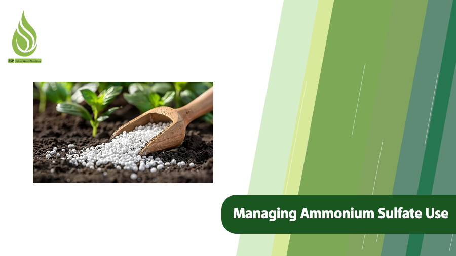 Managing Ammonium Sulfate Use