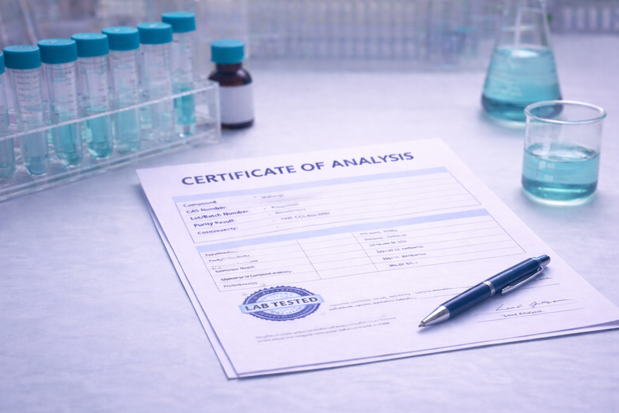 What Information Is Included in an Ammonium Sulfate COA