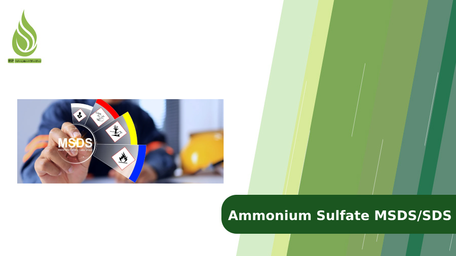 Ammonium Sulfate MSDS/SDS